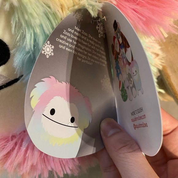 Squishmallow Zozo the Bigfoot - Picture 5 of 5